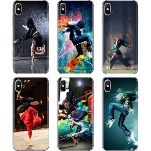 For Samsung Galaxy A10 A30 A40 A50 A60 A70 a12 a31 a41 a51 a71 a20e a21s M30 Breaking hip hop Dancing Break dance Silicone Case