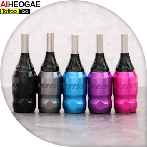 Tattoo Grip 27mm Alloy Grip for Tattoo Makeup Needle Supply 5 Colors Tattoo Grip PTM4609