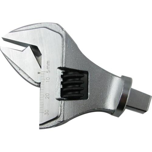 Taiwan manufacturing Interchangeable torque wrench adjustable head 14X18mm/5-41MM 9x12mm/0-25mm open ended insert tools