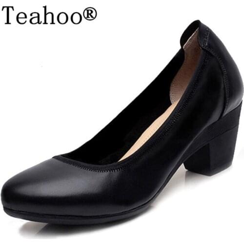 Teahoo Women's Ballet Flats With Heels