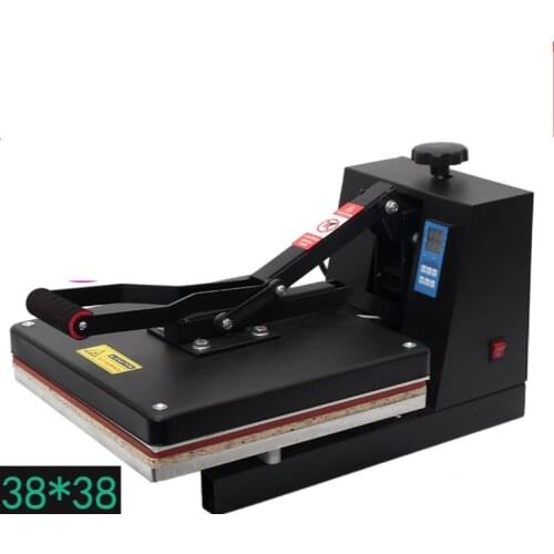 38*38 flatbed heat transfer machine T-shirt toys heat transfer machine logo hot stamping machine