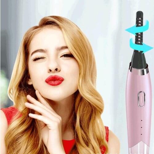 20Set/Lot Eyelash Curler Household Styling Electric Eyelashes Curling Heating Device USB Charging HA2354