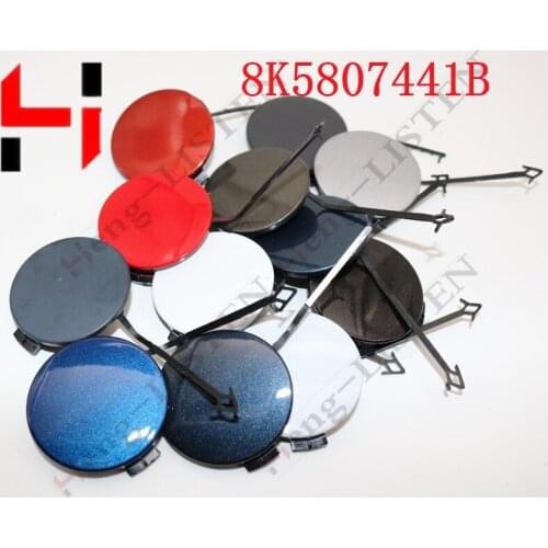For GENUINE A U D I A4 8K 12-15 REAR BUMPER TOW HOOK COVER CAP 8K5807441B
