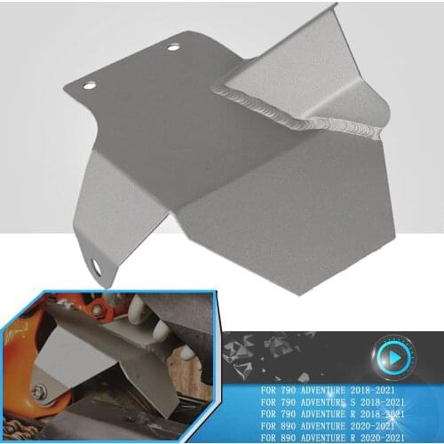 For 790 Aaventure S R 2018 2019 2020 2021 Motorcycle Parts Exhaust Pipe Guard Cover Shock Heat Shield Protector 890 ADVENTURE /R