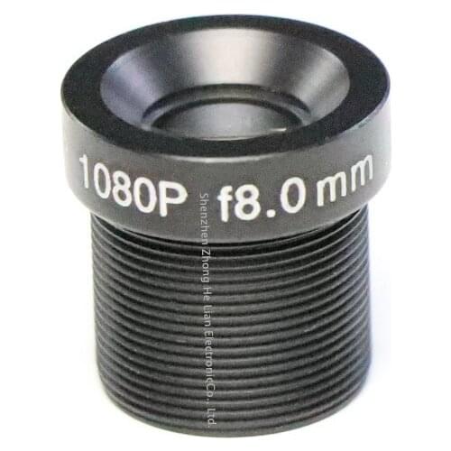 CCTV Camera 8mm Lens 1080P 39 Degree MTV M12 x 0.5 Mount Infrared Night Vision Lens For CCTV Security Camera