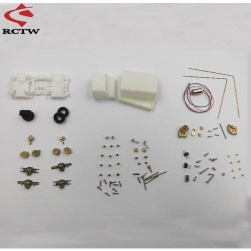 Das87 DS87E06 4WD Unimog Truck Plastic Chassis DIY Kit