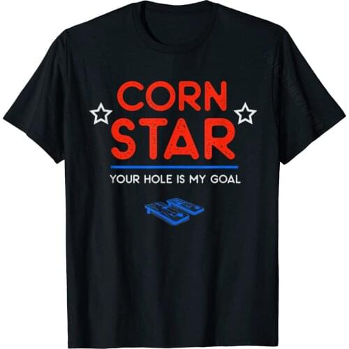 Cornhole Shirts Men Women Team 4th Of July Corn Star T-Shirt T Shirt Design Fashion Cotton Tops T Shirt Funny For Men