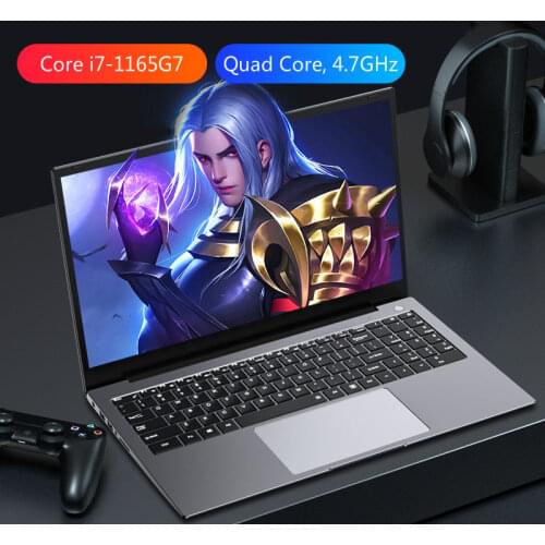 Topton 11th Gen 15.6 Inch Laptop Intel Core i7 1165G7 i5 1135G7 NVIDIA MX450 2G Metal Notebook Ultrabook Windows 10 Netbook WiFi
