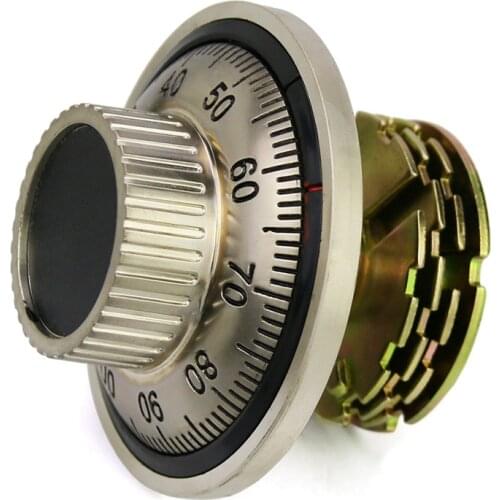 Mechanical code disk lock Vault password lock Safe deposit box Accessories