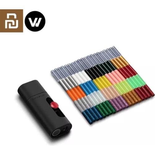 Youpin Wowstick Lithium Battery Mini Hot Melt Glue Gun Set Electric Heat Hot Melt Crafts Repair Tool Professional with Sticks