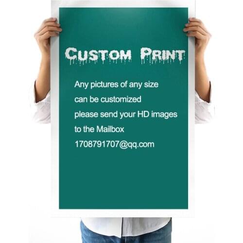 Custom Photo Wall Painting Poster HD Print Canvas Art Modern Pictures for Living Room Interior Decoration Cuadros decorativos