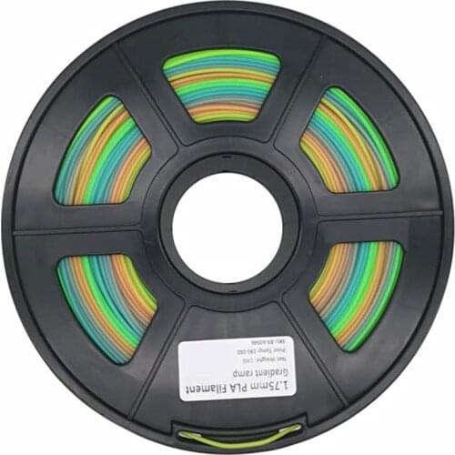 Muticolor 3d printer filaments 1.75mm/3mm 1kg plastic Rubber Consumables Material MakerBot/RepRap/UP/Mendel