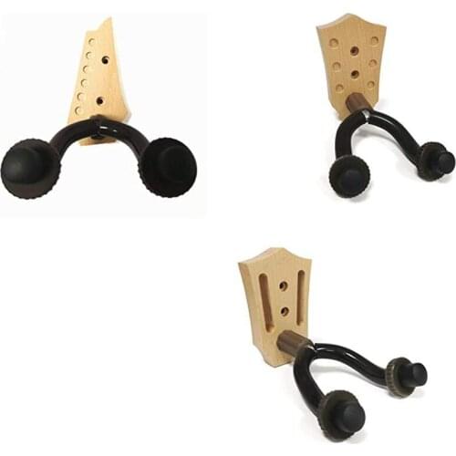 New Guitar Wall Hanger And Guitar Wall Mount Bracket Holder For Acoustic Guitars Electric Guitars Ukuleles