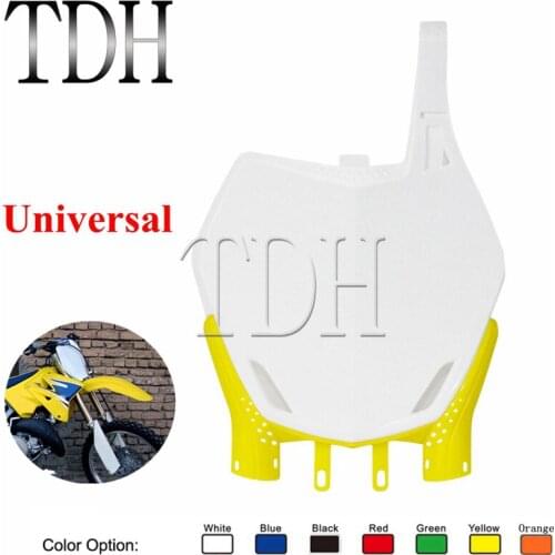 Front Number Plates Name Plate Universal for SX SX-F XC XC-W EXC EXC-F 2013 2014 2015 Dirt Bike Off Road Racing Motocross