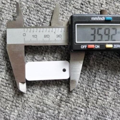 13.56MHz ISO15693 CODE-X PVC cards with holes for clothing management 36*15mm