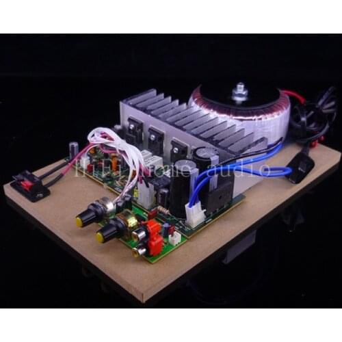 350W 4-16 ohm 20-280HZ with toroidal transformer DIY professional super heavy pure subwoofer power amplifier board