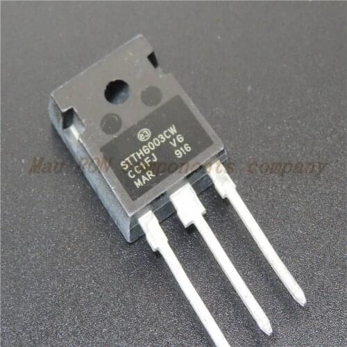5PCS/LOT STTH6003CW TO-247 Fast Recovery Diode 300V 60A