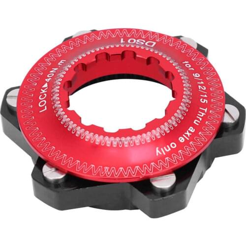 Mountain Bicycle Hub Disc Brake Center Lock Adapter Disc Brake Rotor Adaptor for 6 Bolt Rotors to Centerlock Hubs Adapter