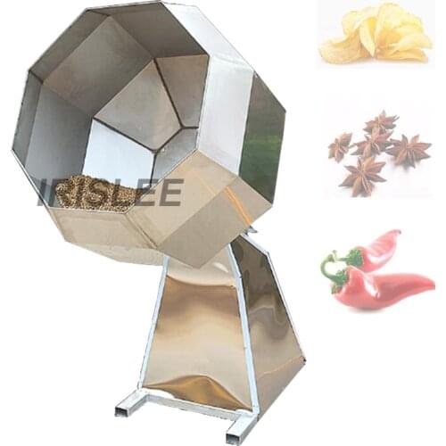 Automatic Seasoning Machine Flavoring Mixer Machine Octagon Mixing Machine