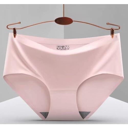 6 day seamless underwear ladies sexy cotton antibacterial crotch summer thin breathable Japanese girl style raw triangle unde