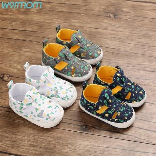 Warmom Summer 0-1 Year Old Baby Toddler Shoes Soft Sole Breathable Anti Slip Baby Baotou Sandals Casual Shoes