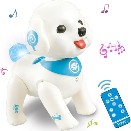 Remote Control puppy Toy rc Robot Dog Little Teddy Children Gift Electric Toy Walking programmable dog toy for Boy Girl