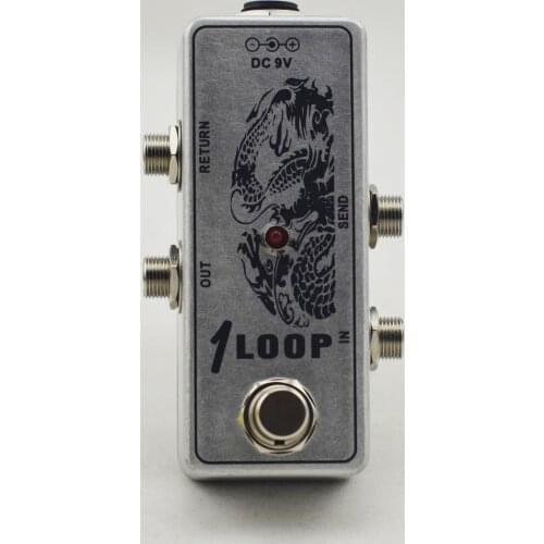 Mini Guitar AB Looper Pedal Switch Box Ture Bypass Free Shipping
