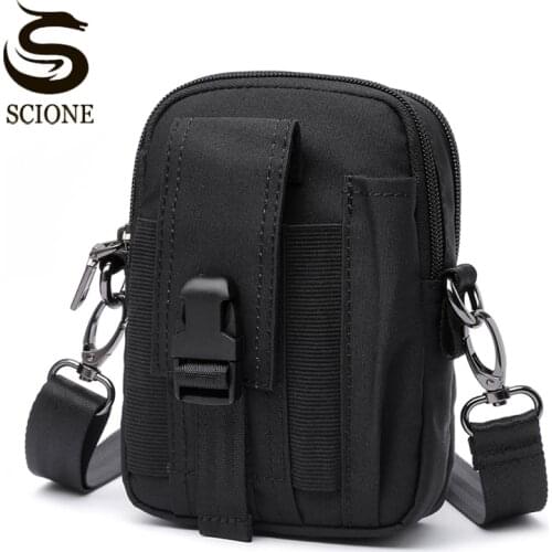 Multifunction Mini Bag Men Waterproof Crossbody Flap Bags Small Messenger Bag Street Military Tactical Waist Fanny Pack XA114M