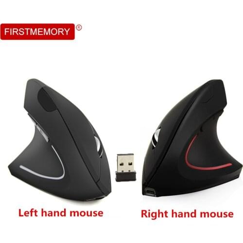 Wireless Charging Mouse Right Left Hand Ergonomic Vertical Mause Computer Gaming Mice 800/1200/1600 DPI USB Optical Mause For PC