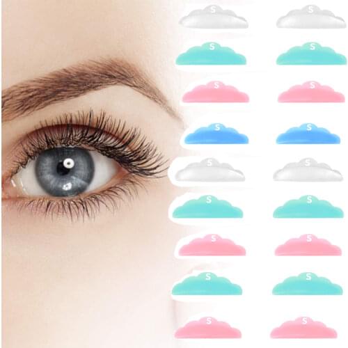 5 Pairs Eyelash Lifting Silicone Pads Set Eye Lash Extension Lift Perming Kit Tool Eyelash Lift Curlers Curl Shields Pads