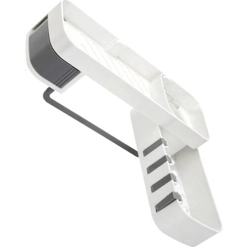 Wall Mounted Shelf No-drilling Rotating Toiletries Storage Rack for Kitchen Bathroom