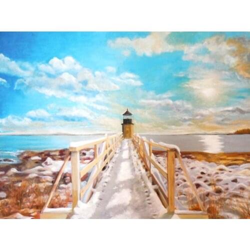 Professional Artist Hand-painted Impression Landscape Oil Painting On Canvas Handmade Abstract Oil Painting For Living Room