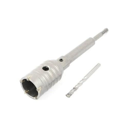 SDS Plus Shank Concrete Cement Stone Wall Hole Saw Drill Bit 45mm w Wrench