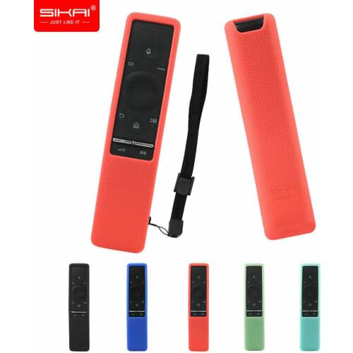 SIKAI Silicone Protective Case Cover for BN59-01241A BN59-01242A BN59-01266A QLED Remote for Samsung Smart TV Remote BN59 Series