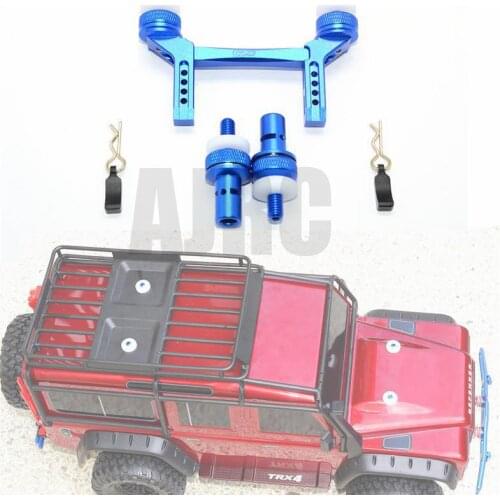 TRAXXAS TRX-4 82056-4 Defender Aluminum Magnet Front and Back Shell Post Magnetic Shell Post #8215