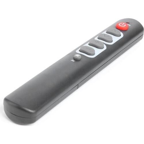 Universal 6 Keys Learning Remote Control with Big Buttons Wireless Controller Unit Replacement for TV STB DVD HIFI