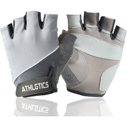 Ice Feeling Bicycle Gloves Half Finger Outdoor Sports Gloves For Men Women Anti-Slip Breathable Fitness Gym MTB Cycling Gloves