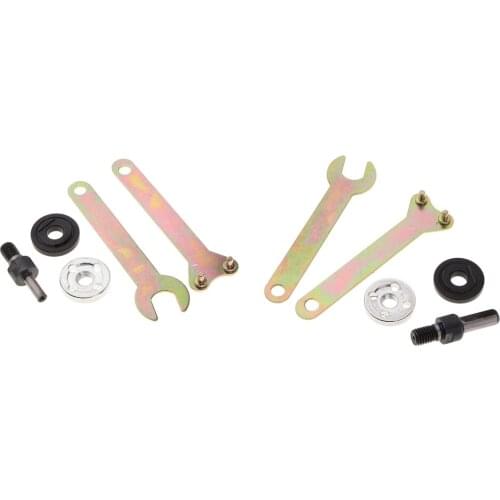5Disc Holder Angle Die Grinder Drill Wrench Nut Mandrel Spanner Tool 10/6mm