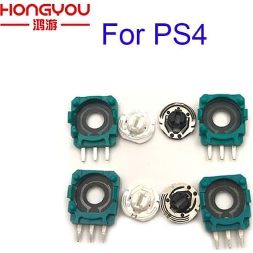 500pcs Green Black 3D Analog Micro Switch Button replacement for Playstation 4 PS4 Controller 3D Thumbstick Axis Resistors