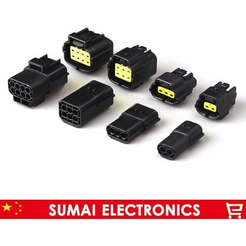 AMP 1/2/3/4/6/8/10/12/16 Pin Engine oxygen sensor plug,Car waterproof connector for VW,Sagitar,SGM,FIAT etc