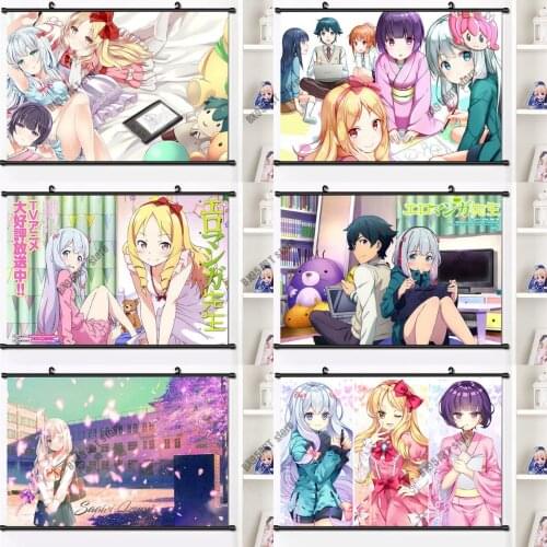 Anime Canvas Painting Eromanga Sensei Izumi Sagiri Posters and Prints Wall Art Nordic Home Decoration Pictures Living Room Decor