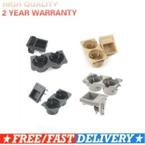 Car Center Console Water Cup Drink Holder Coin Tray For Bmw 3 Series E46 318I 320I Double Hole 51168217953 51168248504