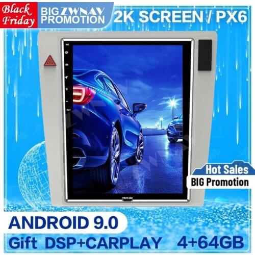 Tesla screen Android 9 Car Multimedia Player For VW Magotan 2009-2015 car GPS Navigation Auto video audio radio stereo head unit