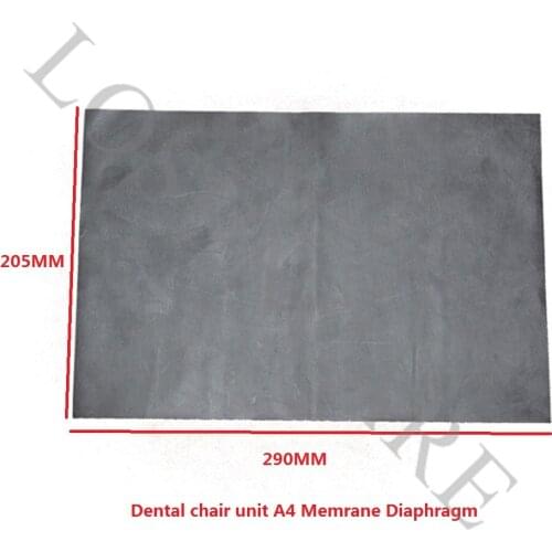 5PCS Dental Chair Unit A4 Memrane Diaphragm Patch Diaphragm for Dental Valve Dental Unit Valve Patch 29*20.5CM