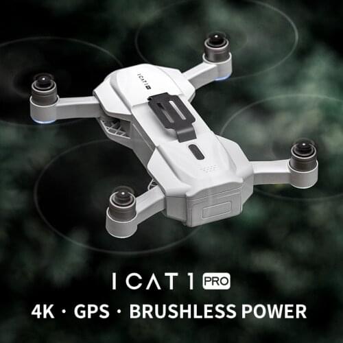 ICAT 1 Pro Mini Drone dron 4K GPS profesiona toysl 5G WIFI FPV HD Camera RC Brushless Foldable Helicopter VS SG906 SG907 L109