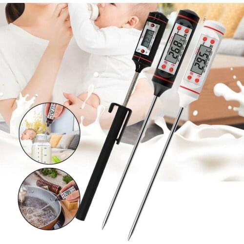 1 Pcs Electronic Digital Foods Thermometer For Cake Candy Fry BBQ Food Meat Temperature Household Thermometers with Long Probe