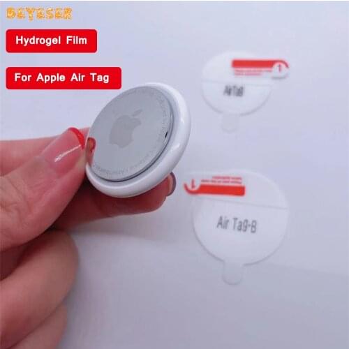Hydrogel Film For Apple Air Tag Locator ScratchProof Anti-Fingerprint Waterproof Protection Tracker Replacement Screen Protector
