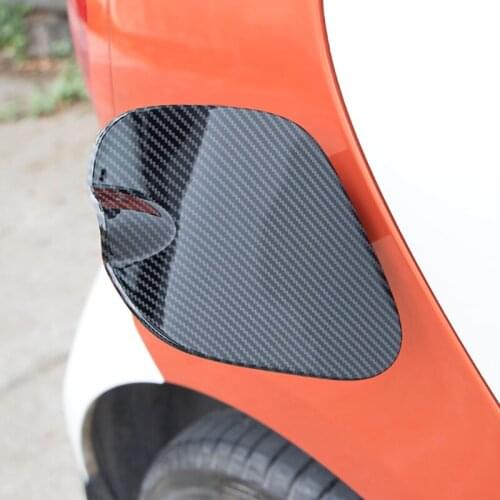 Stainless steel fuel tank cap protection cover For new Smart 453Fortwo Forfour Car Fuel tank cap exterior decoration Accessories