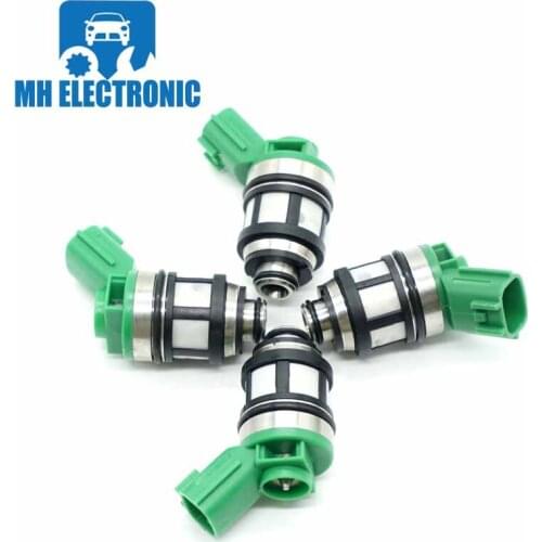 MH Electronic (Set of 4) Fuel Injector Nozzle JS4D5 JS4D2 For Nissan Frontier Pickup Xterra 2.4L KA24DE Pickup KA24E 16600-1S700