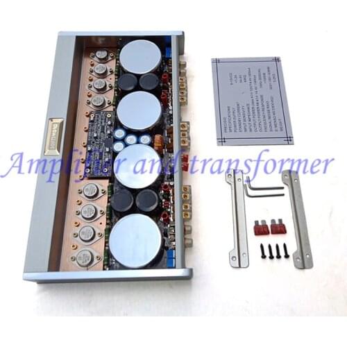 Car audio modified speakers, DSP imported rear-stage four-way power amplifier, car high-power power amplifier board 150WX4